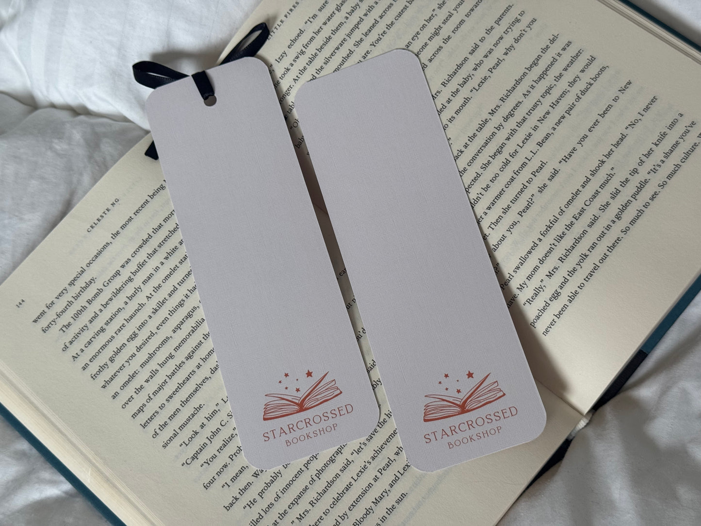 Spooky Pumpkin Bear Bookmark