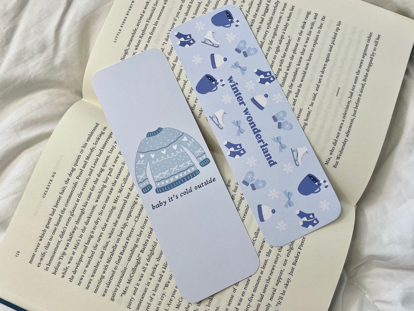 Coquette Winter Bookmarks