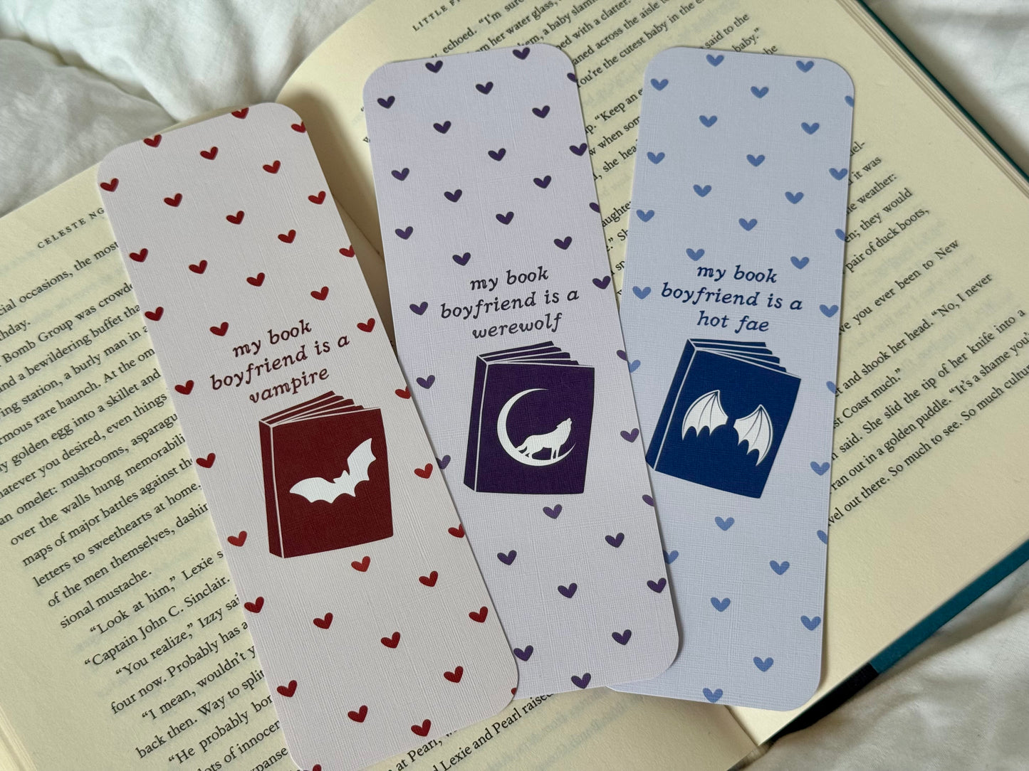 My Book Boyfriend... Paranormal Romance Bookmark