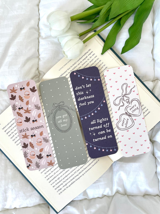 Noah Inspired Bookmark Set