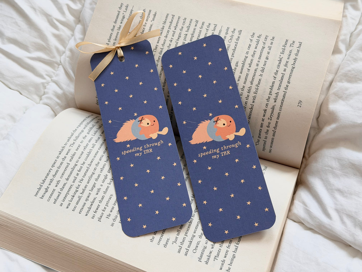 Speeding Through My TBR Bookmark
