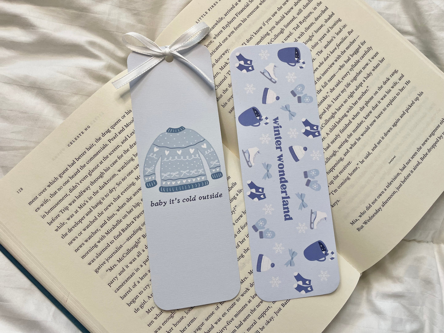 Coquette Winter Bookmarks