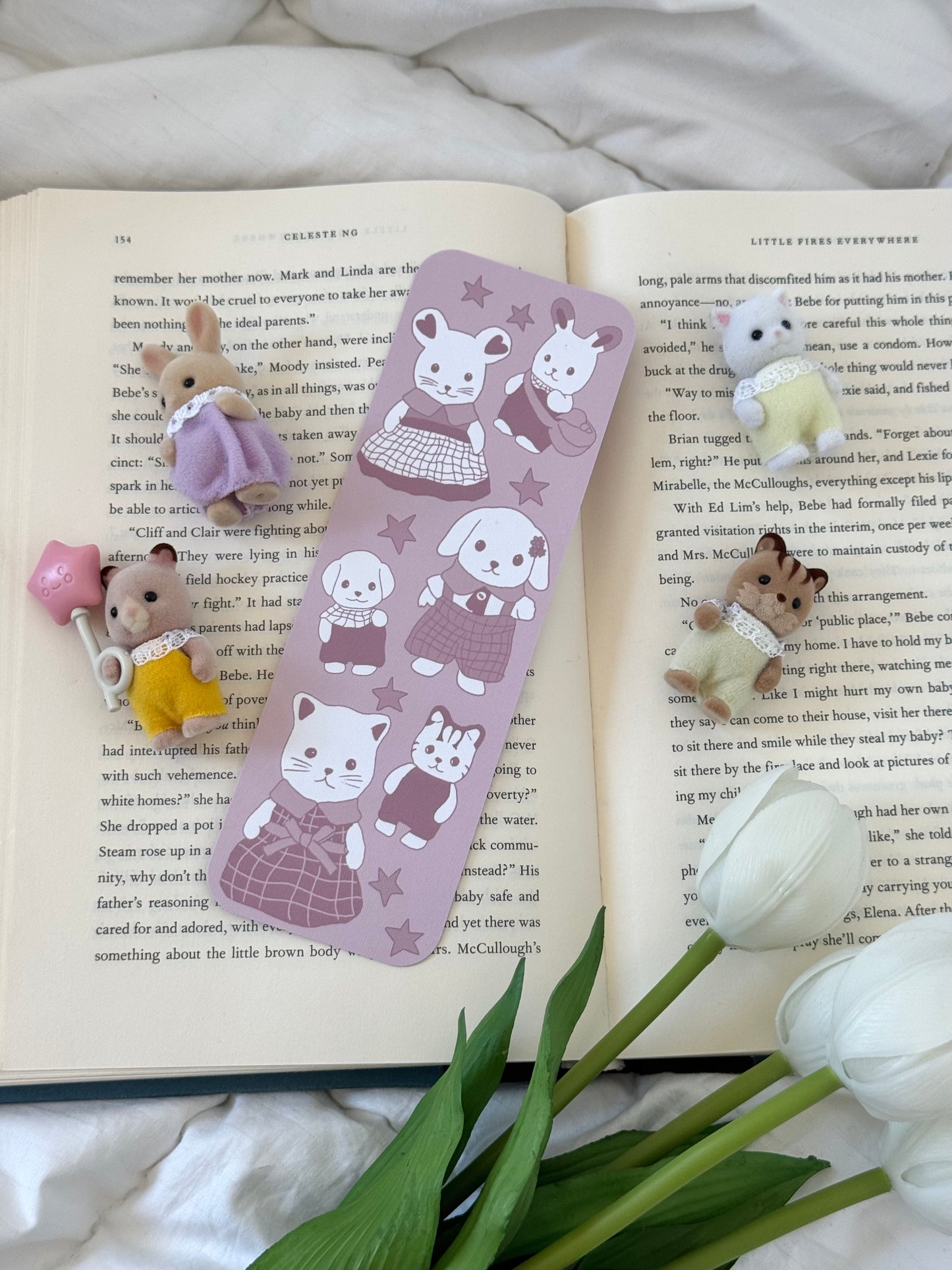 Coquette Critters Bookmark