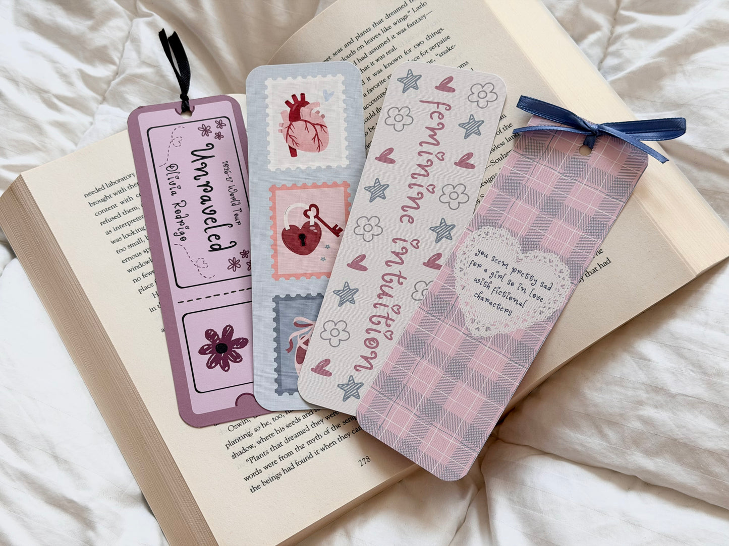 Olivia You Seem Pretty Sad Bookmark Set