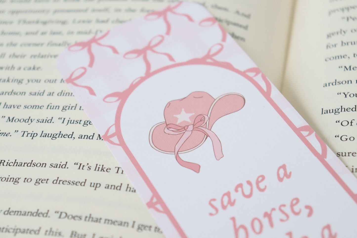 Save A Horse Ride A Cowboy Bookmark