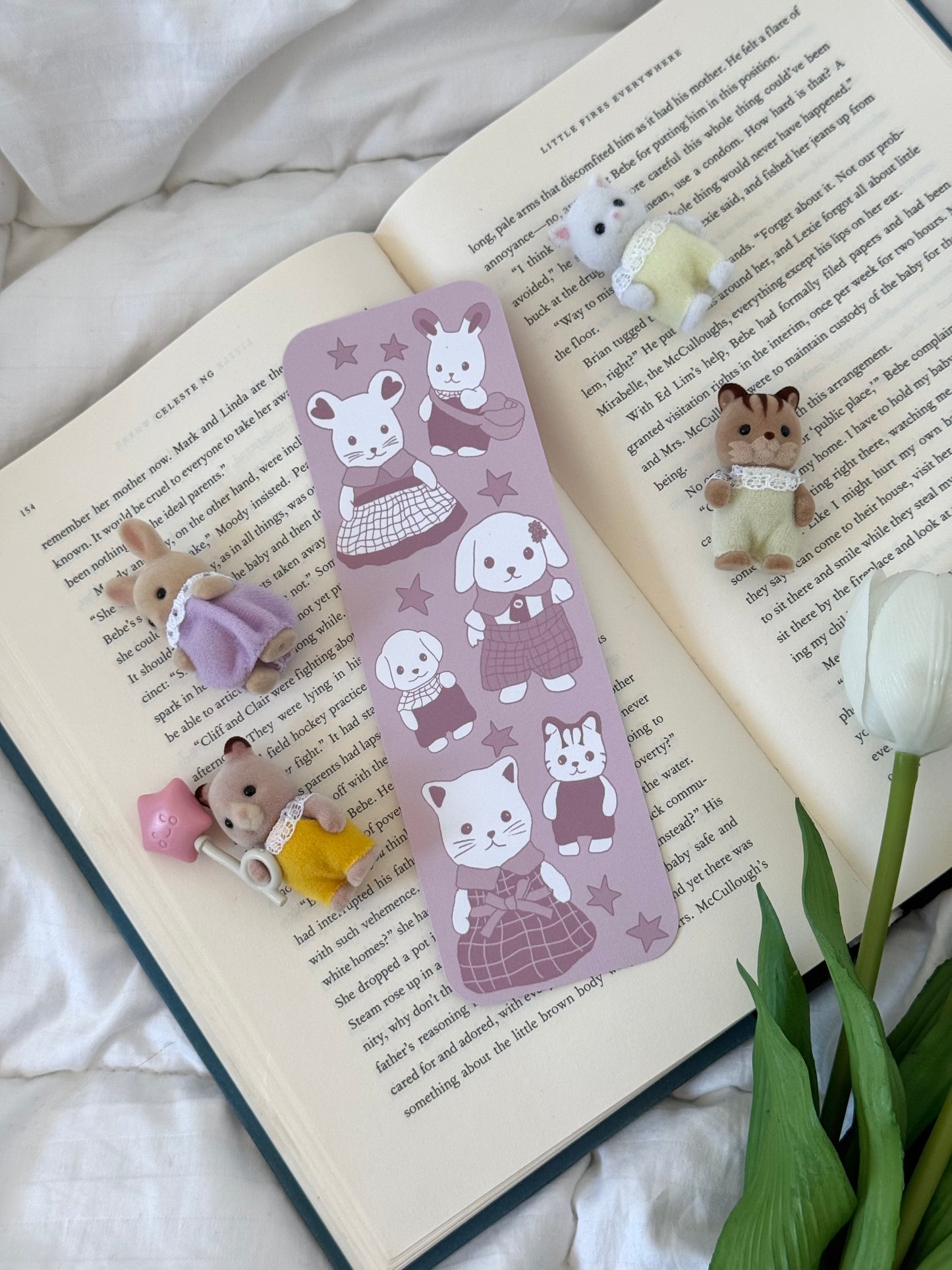 Coquette Critters Bookmark