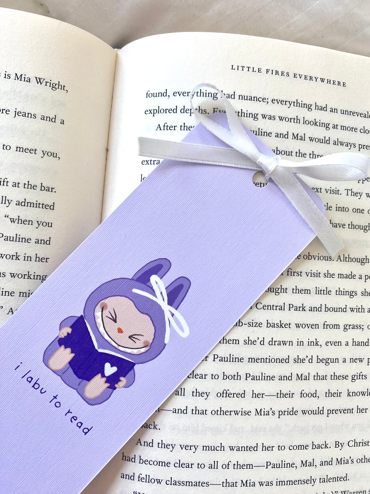 I Labu to Read Bookmark