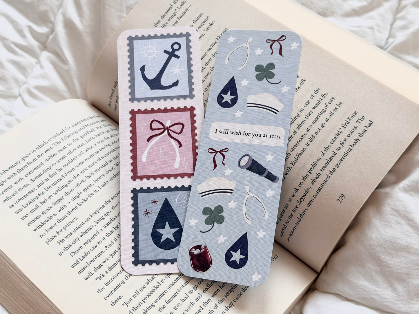 Conan Wishbone Inspired Bookmark Set