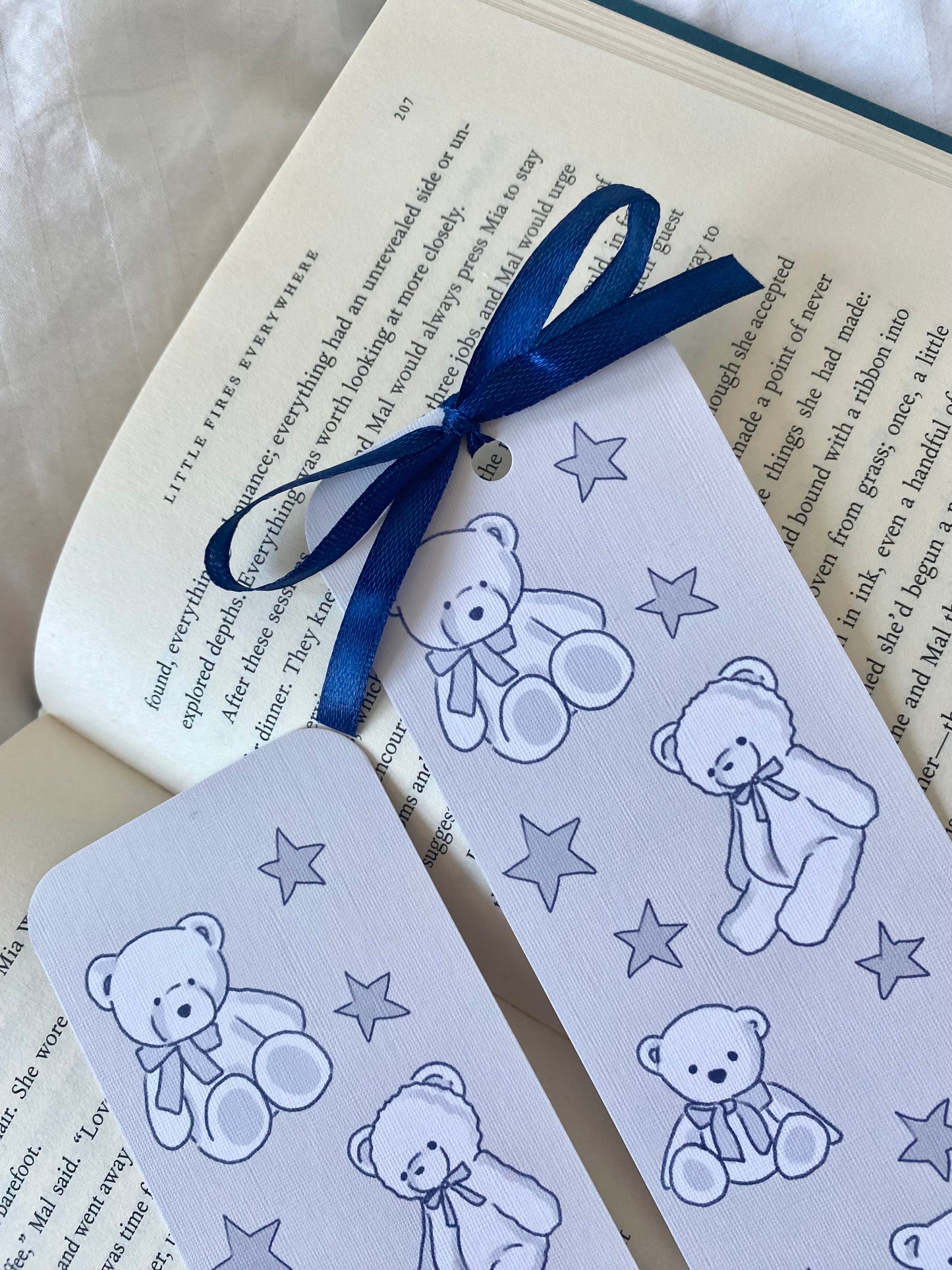 Coquette Teddy Bear & Plushies Bookmarks