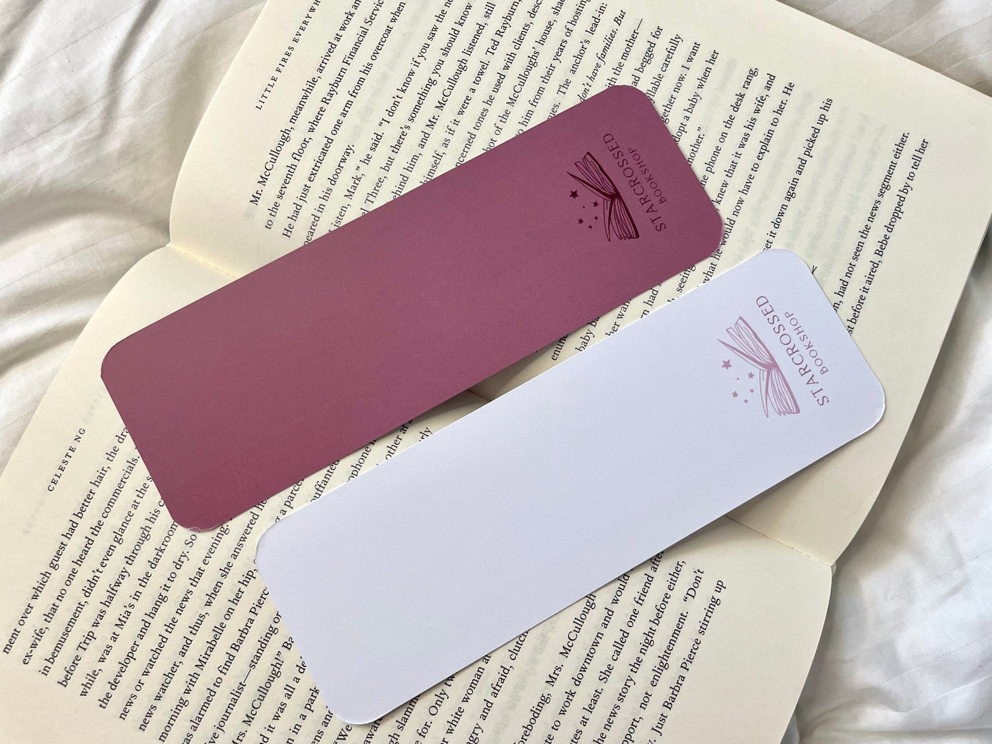 Cozy Christmas & Holiday Reads Book Club Ticket Bookmarks
