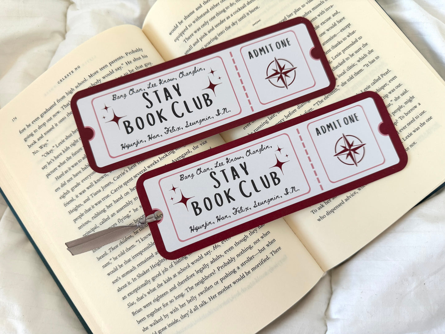 Kpop Fandom Inspired Bookmarks