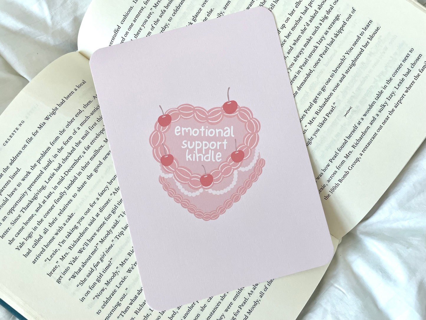 Emotional Support Kindle Insert