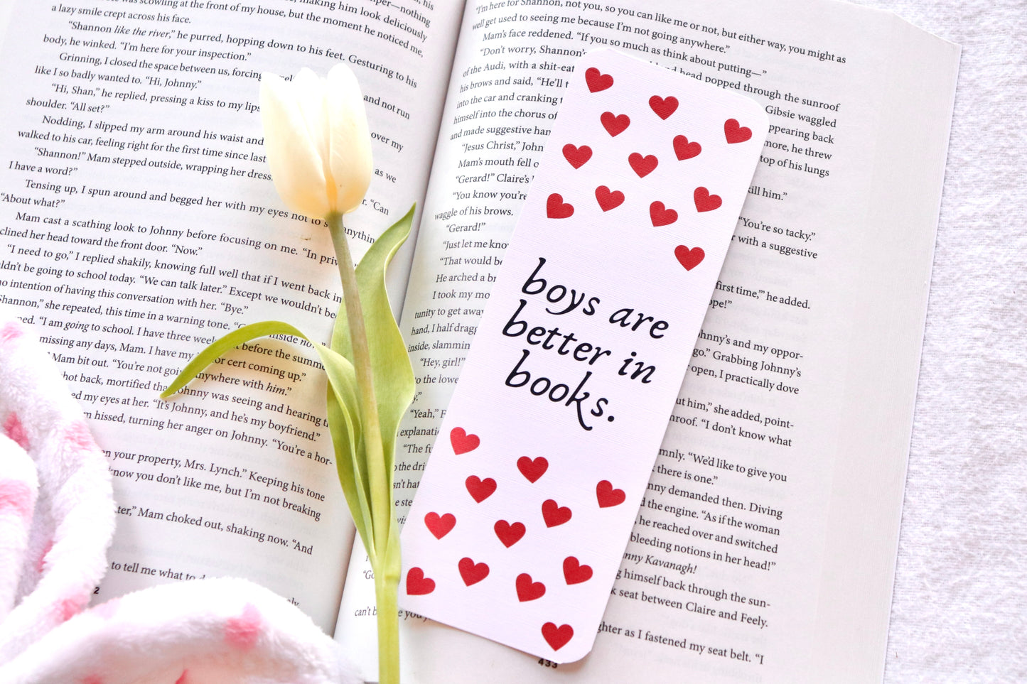 Boys Are Better In Books Bookmark