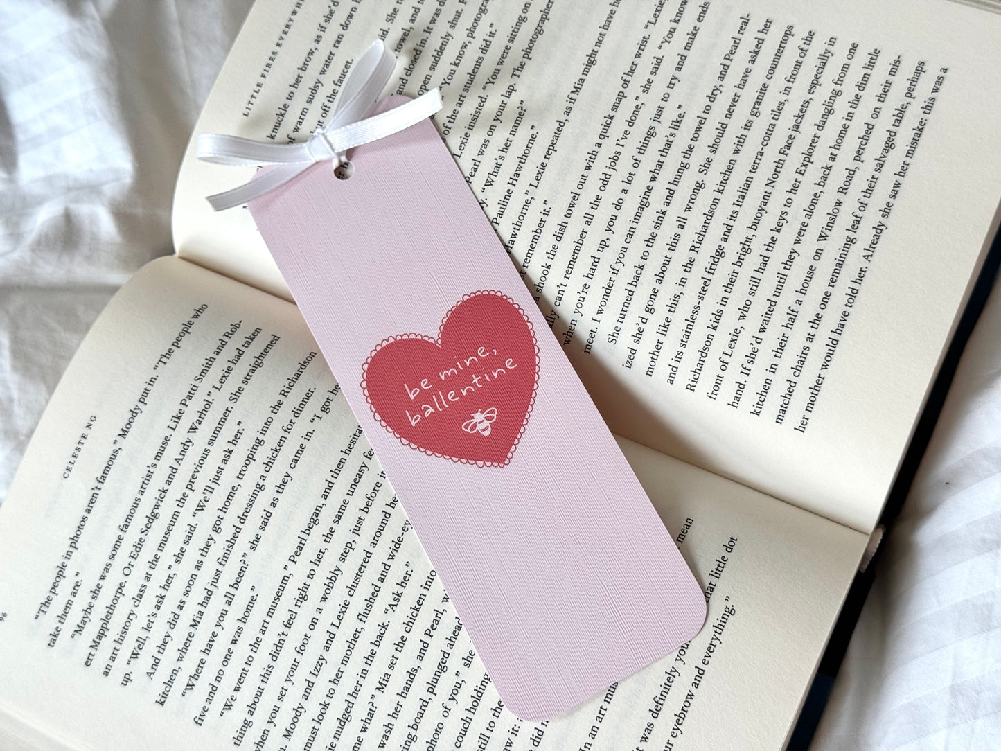 Be Mine, Ballentine MPU Inspired Bookmark