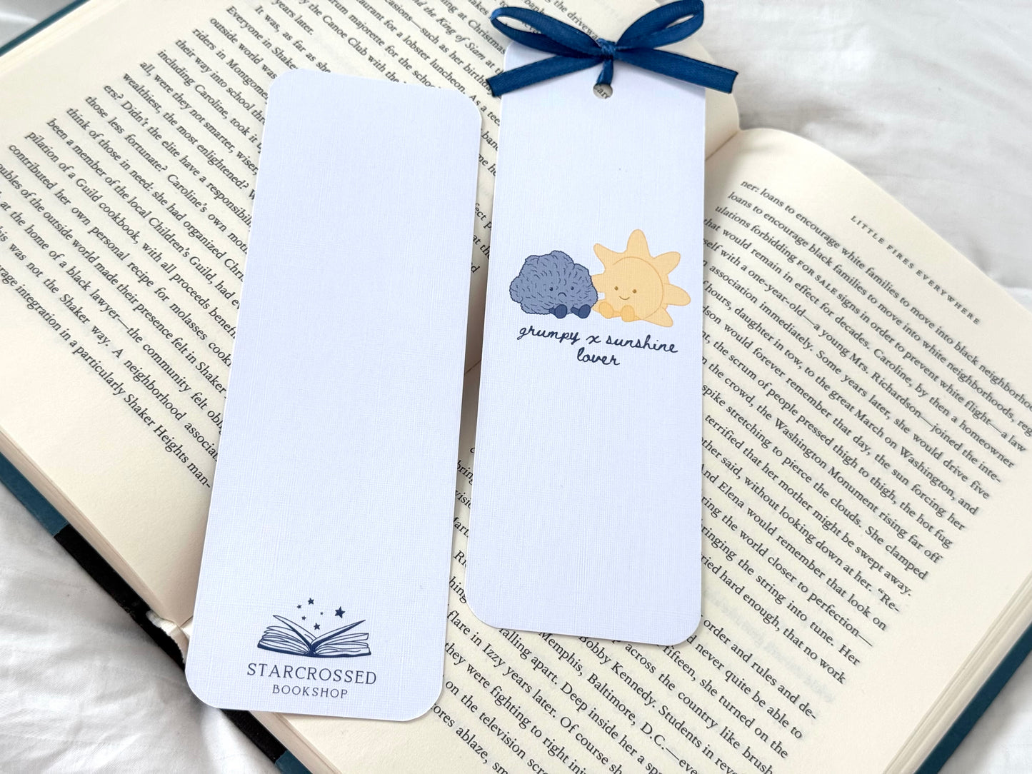 Grumpy x Sunshine Lover Bookmark