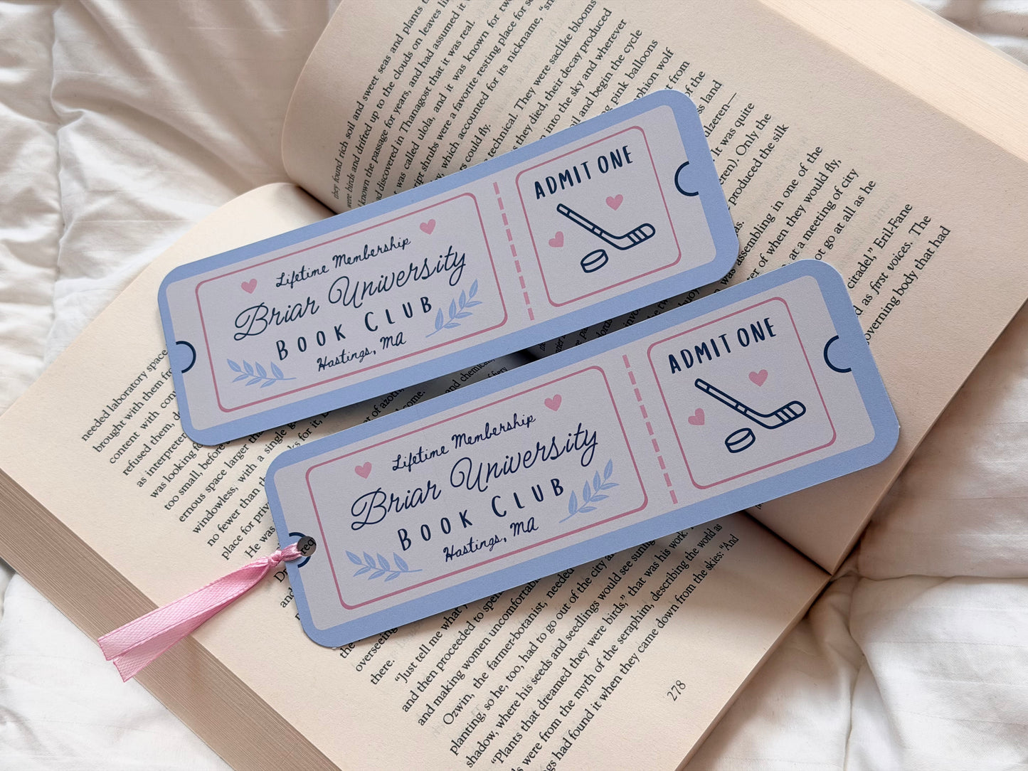 Off-Campus Inspired Bookmark Set