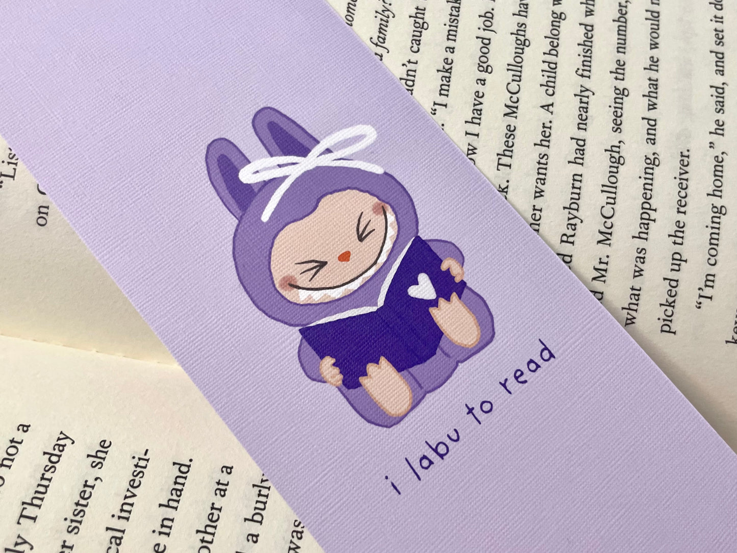 I Labu to Read Bookmark