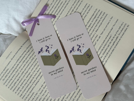 I Hate It Here Fantasy Bookmark