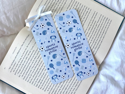 Sports Romance Girlie Bookmark