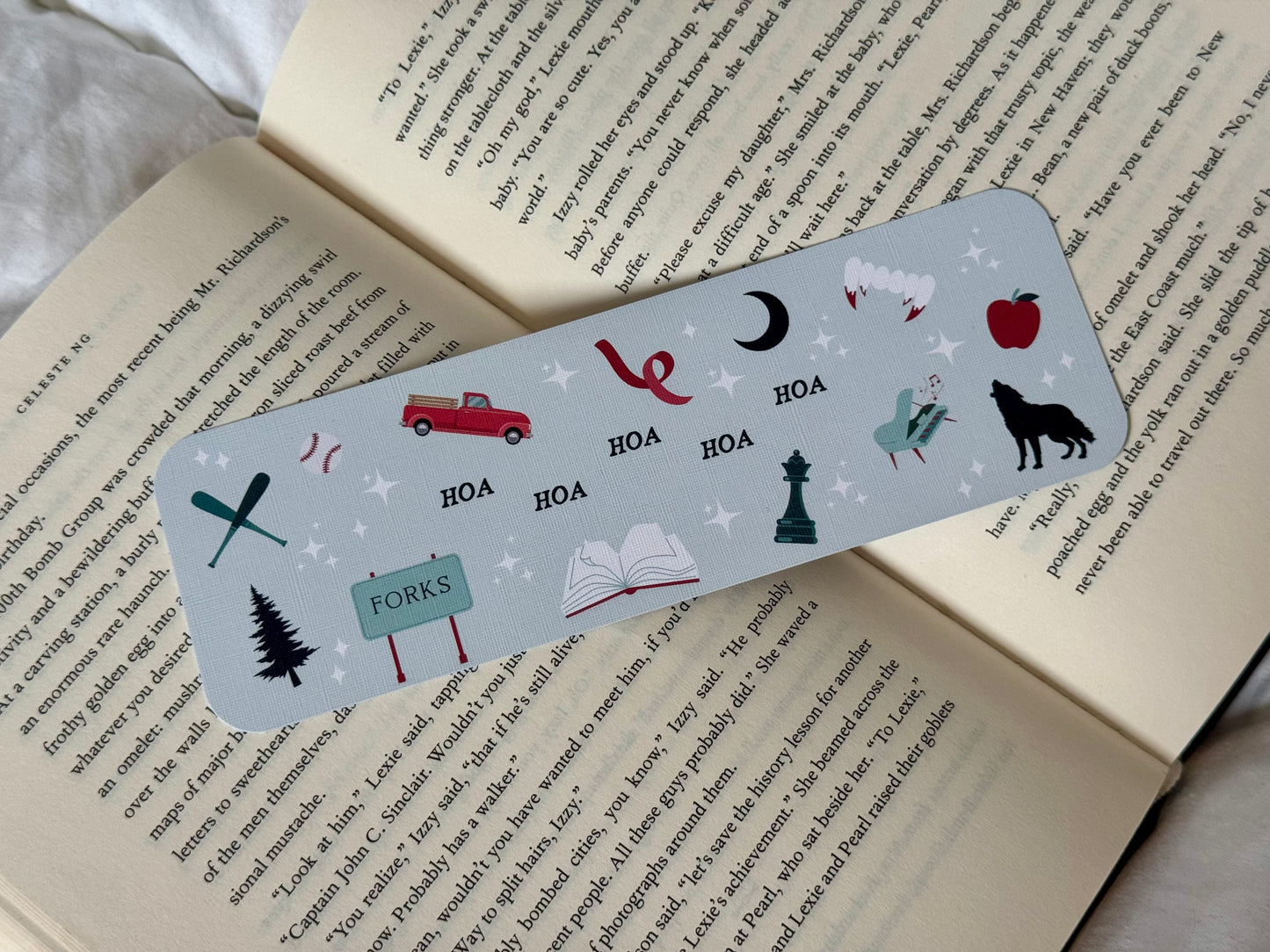 Twilight-inspired Bookmark Set