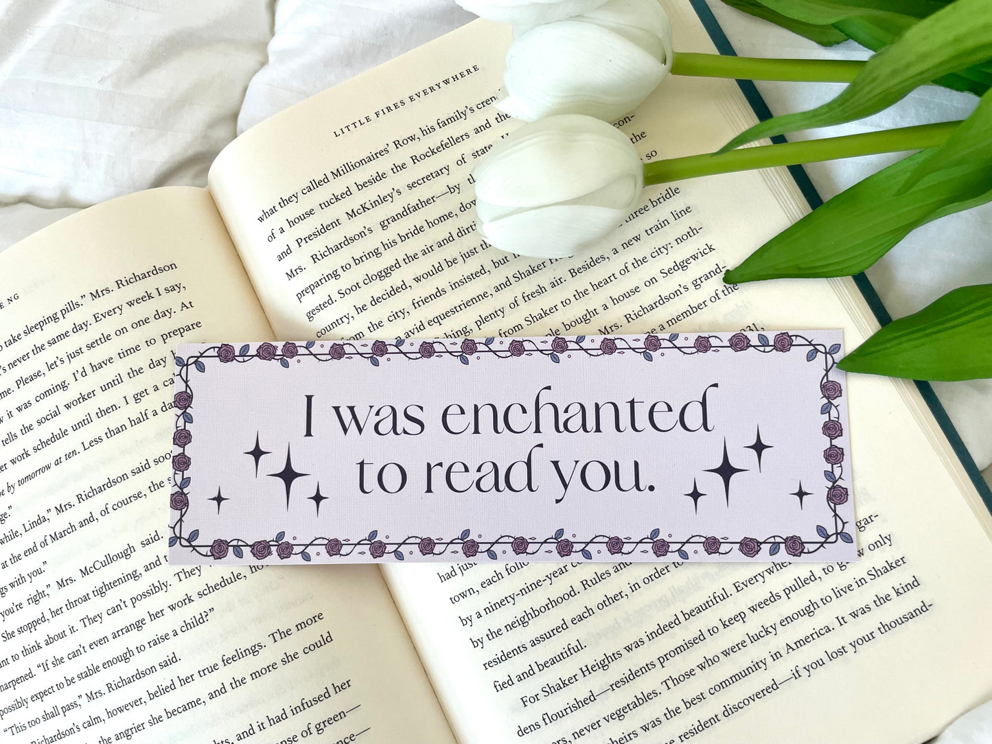 I Was Enchanted to Read You Bookmark