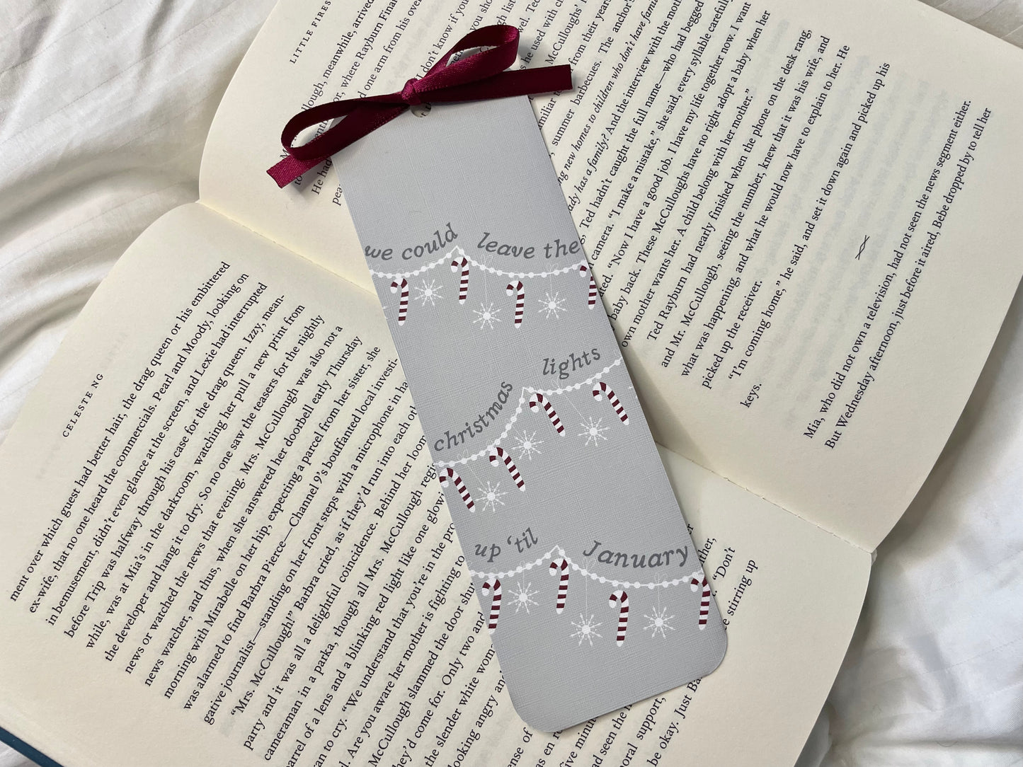 Taylor Inspired Holiday Bookmark Set