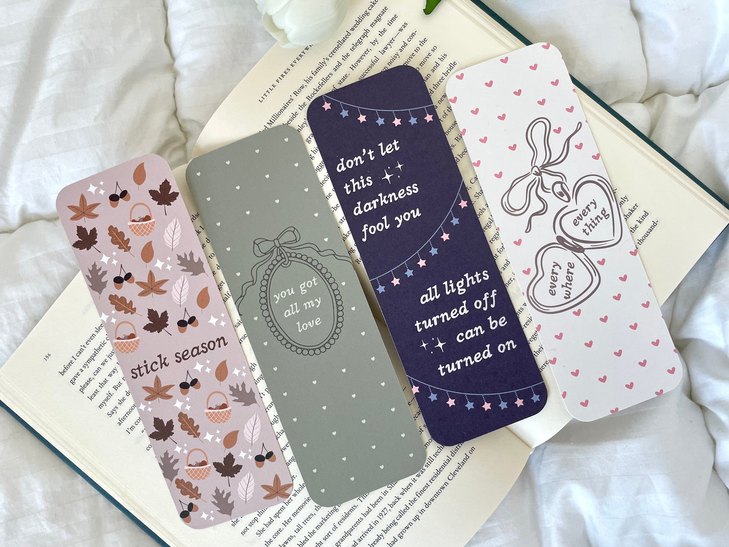 Noah Inspired Bookmark Set