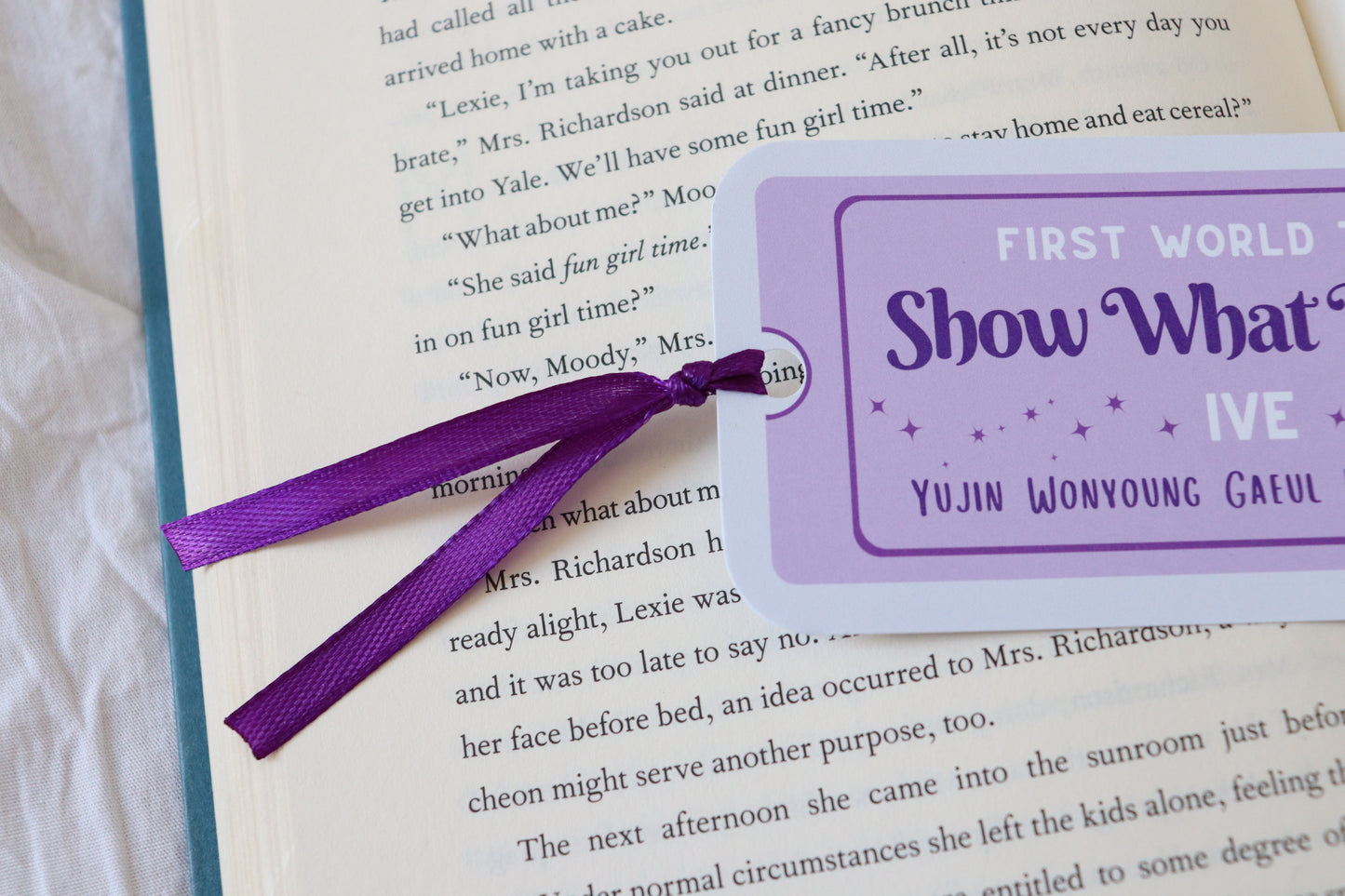 IVE World Tour Ticket Bookmark