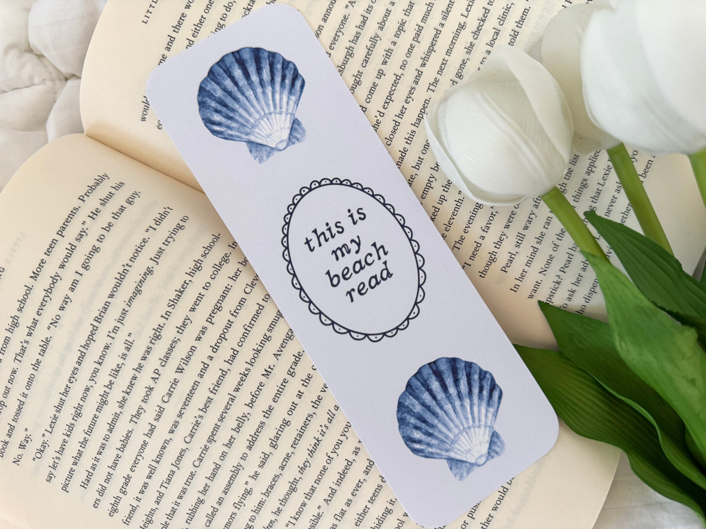 This is My Beach Read Bookmark
