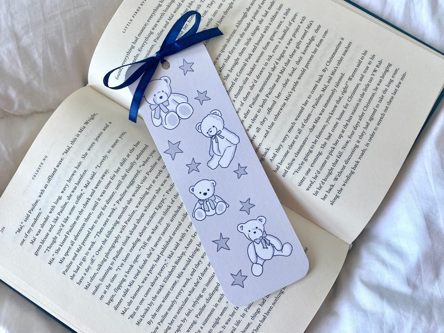 Coquette Teddy Bear & Plushies Bookmarks