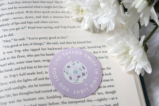 Taylor Inspired Mirrorball Sticker