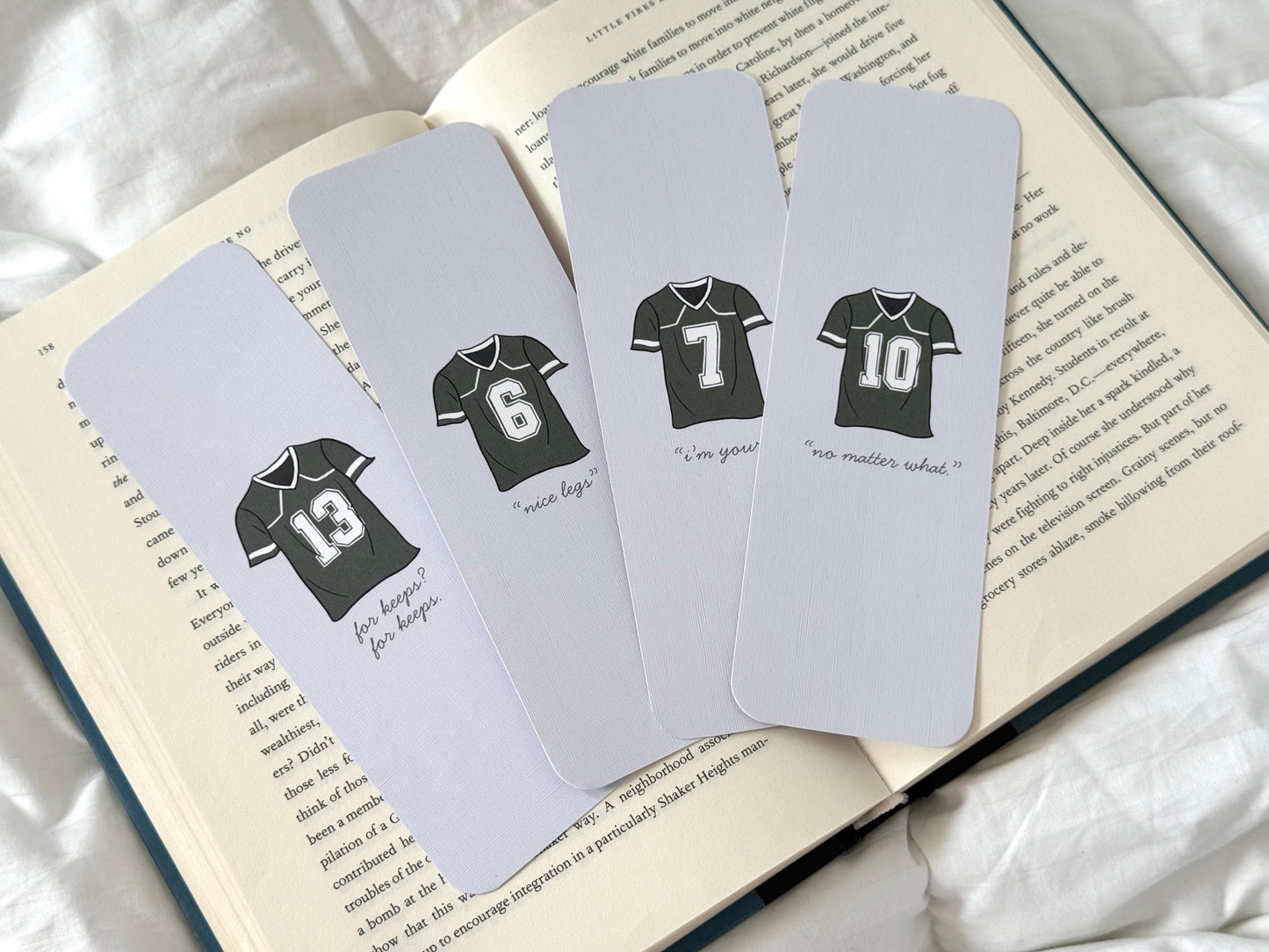 Boys of Tommen Inspired Bookmarks