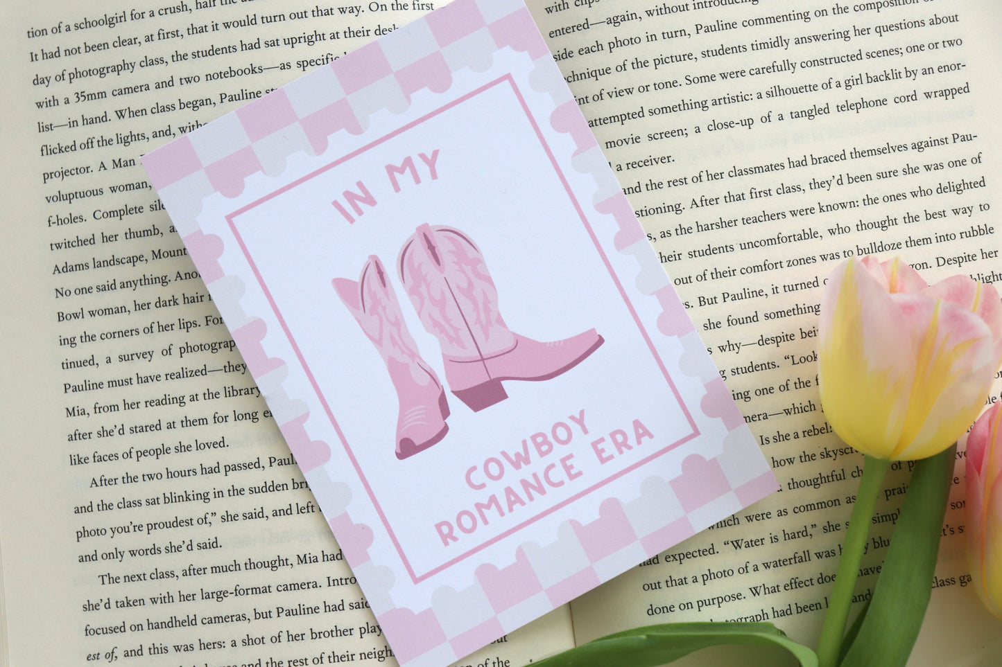 In My Cowboy Romance Era Print