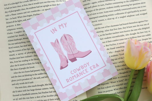 In My Cowboy Romance Era Print