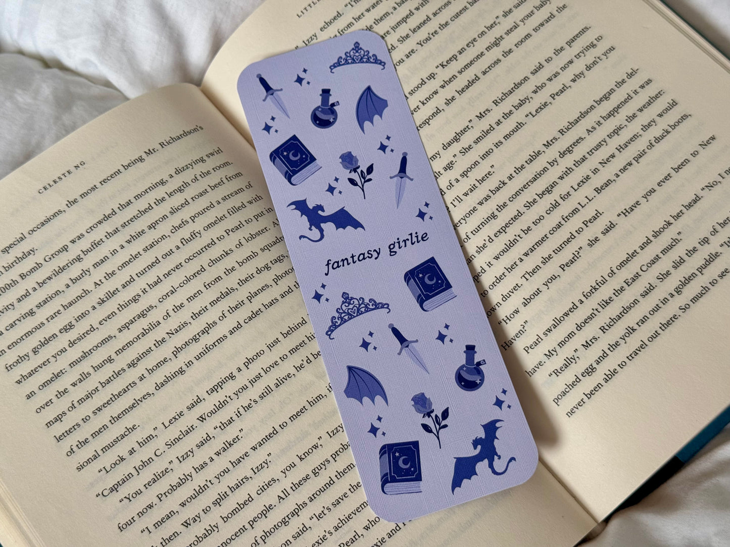 Fantasy Girlie Bookmark