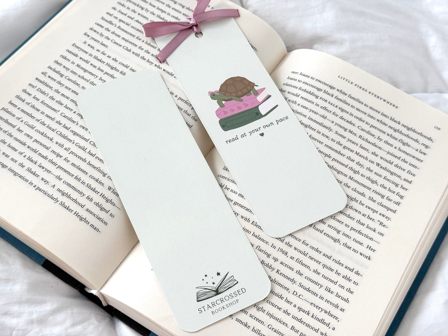 Read At Your Own Pace Tortoise Bookmark