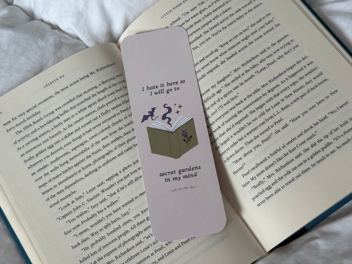 I Hate It Here Fantasy Bookmark