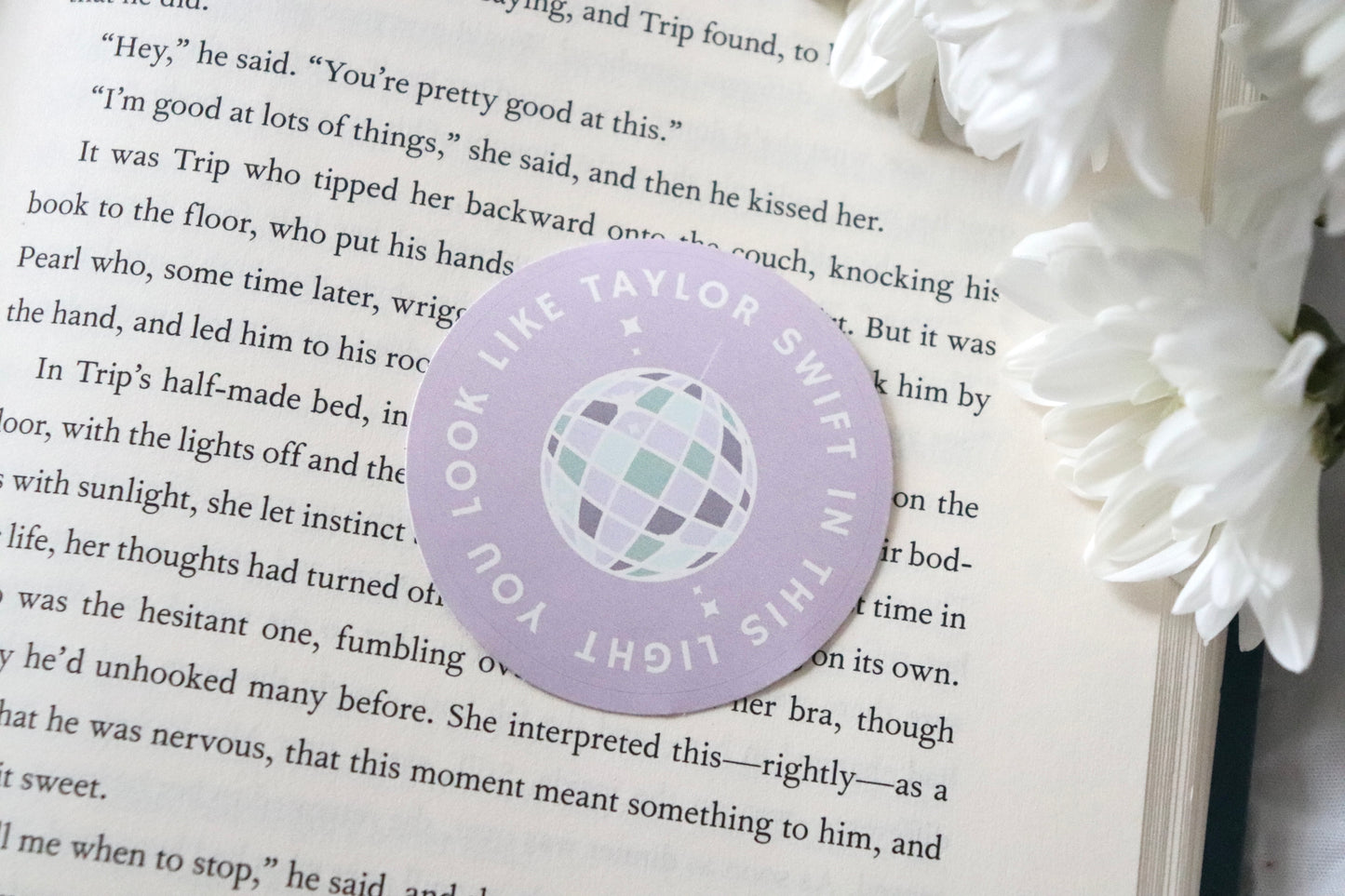 Taylor Inspired Mirrorball Sticker
