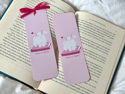 Buns n' Books Bunny Bookmark