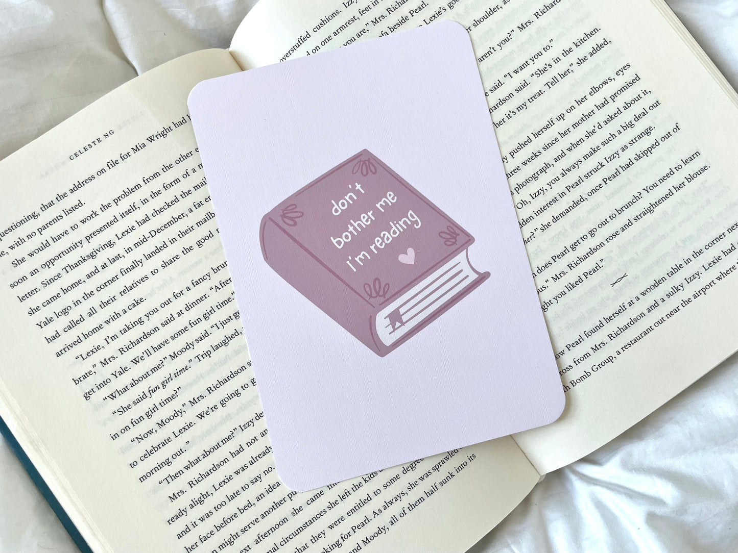 Don't Bother Me I'm Reading Kindle Insert